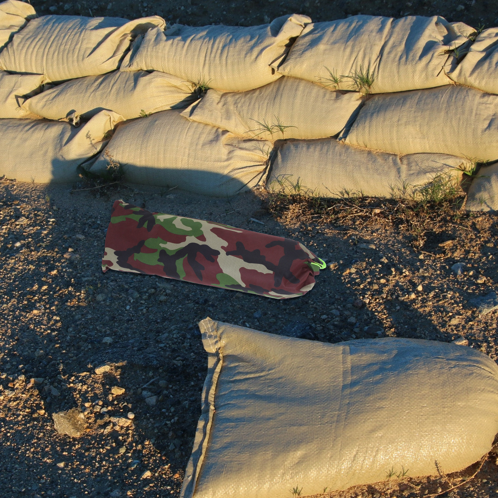 Flood Barrier Bag - 2Pcs Camouflage Flood Barrier Sandbag Heavy