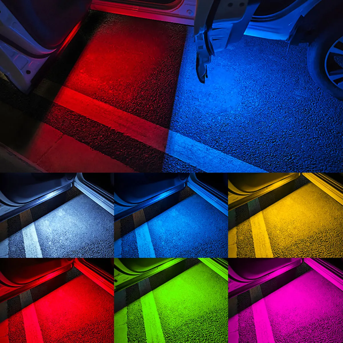 Car Door Lights LED Colorful F - Emergency Exit Sign incelemesi ve fiyatı