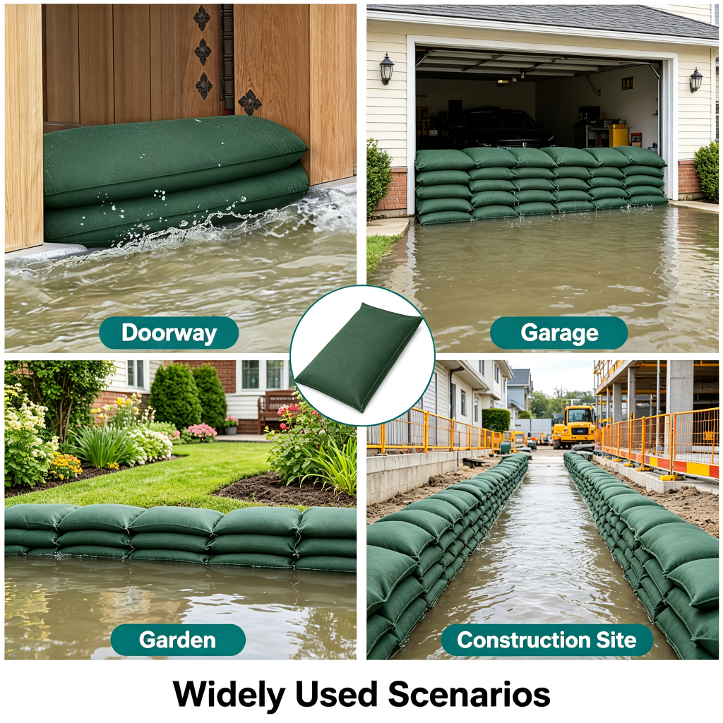 Water Activated Sandbags Flood - Flood Barrier Bag incelemesi ve fiyatı