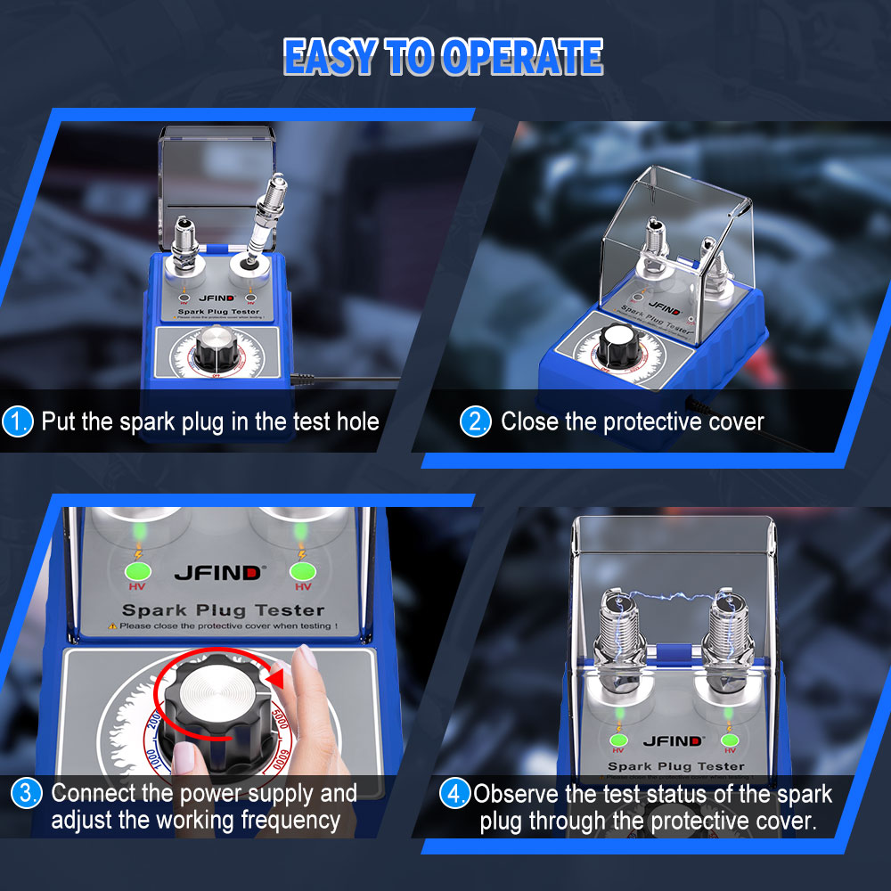Motorcycle Spark Plug Tester J - Co Detector Plug incelemesi ve fiyatı