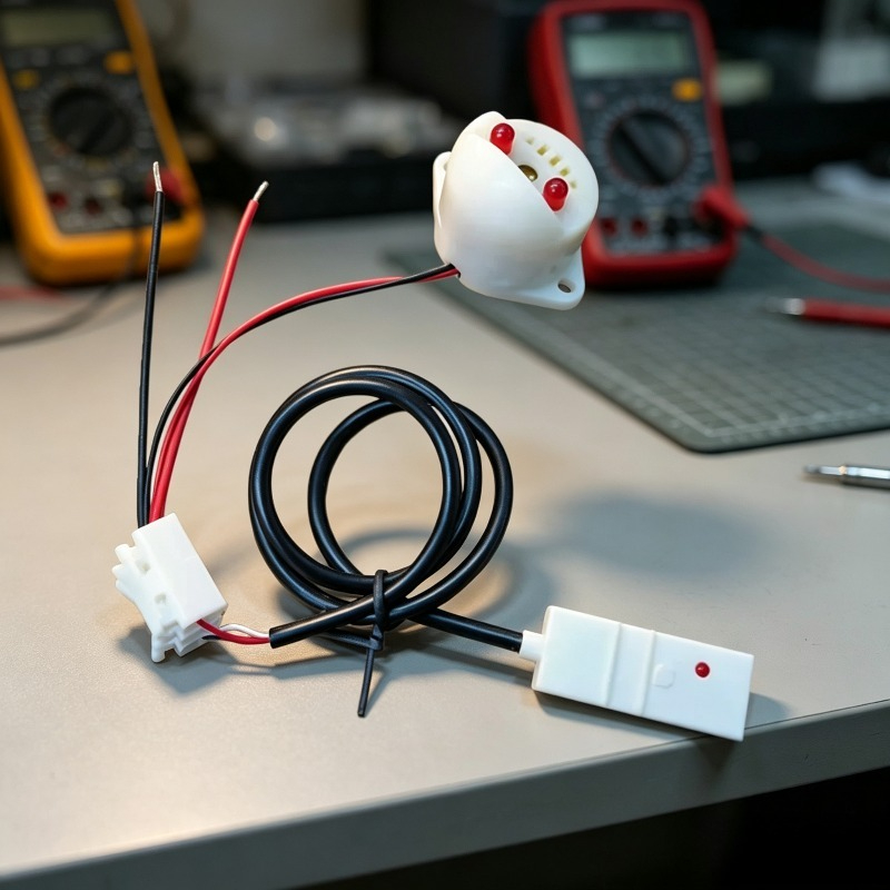 1PC 12V 0.5m Non-Contact Liqui - Water Alarm Sensor incelemesi ve fiyatı