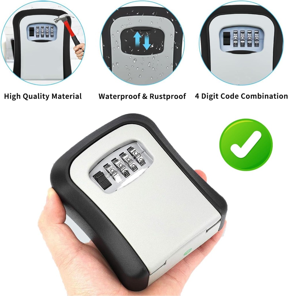 Key Safe Wall Mounted Waterpro - Lockbox Key Secure incelemesi ve fiyatı