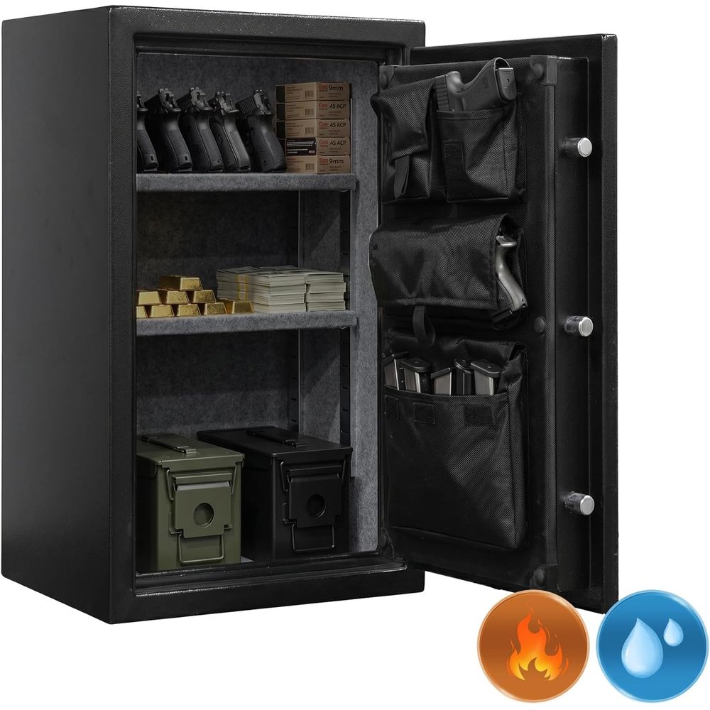 Large Handgun Safe with Digita - Fire Safe Document incelemesi ve fiyatı