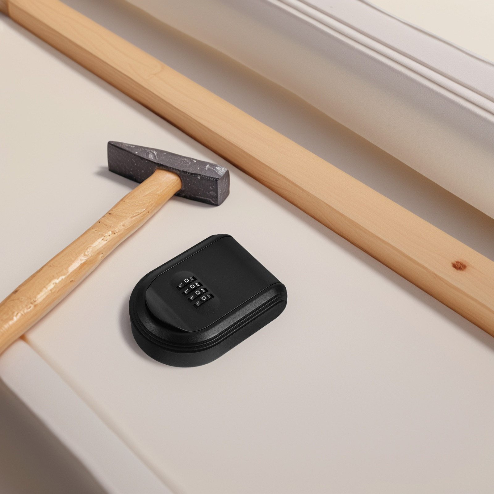 Wall Mounted Key Lock Box Blac - Lockbox Key Secure incelemesi ve fiyatı