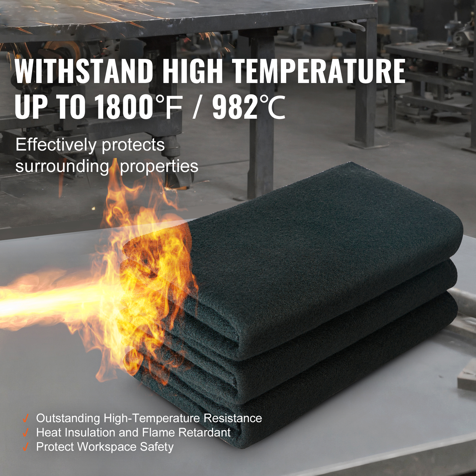SucceBuy Carbon Felt Welding B - Fire Blanket Kitchen incelemesi ve fiyatı