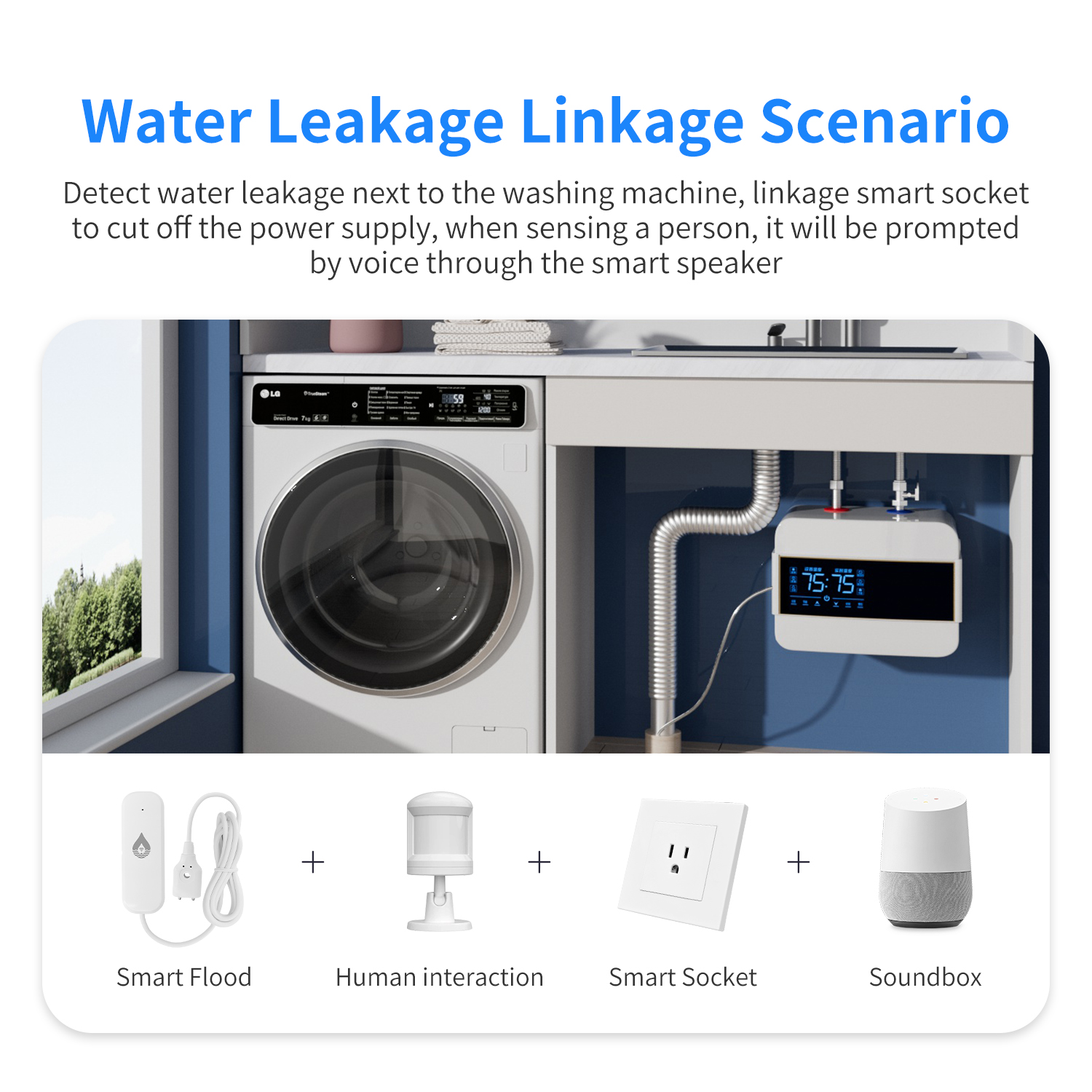 YFK WiFi/Zigbee Water Leakage  - Water Alarm Sensor incelemesi ve fiyatı