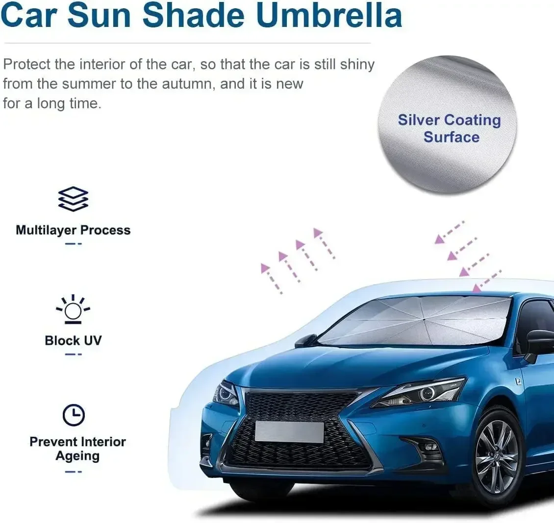 New Car Windshield SunShades U - Window Lock Bar incelemesi ve fiyatı