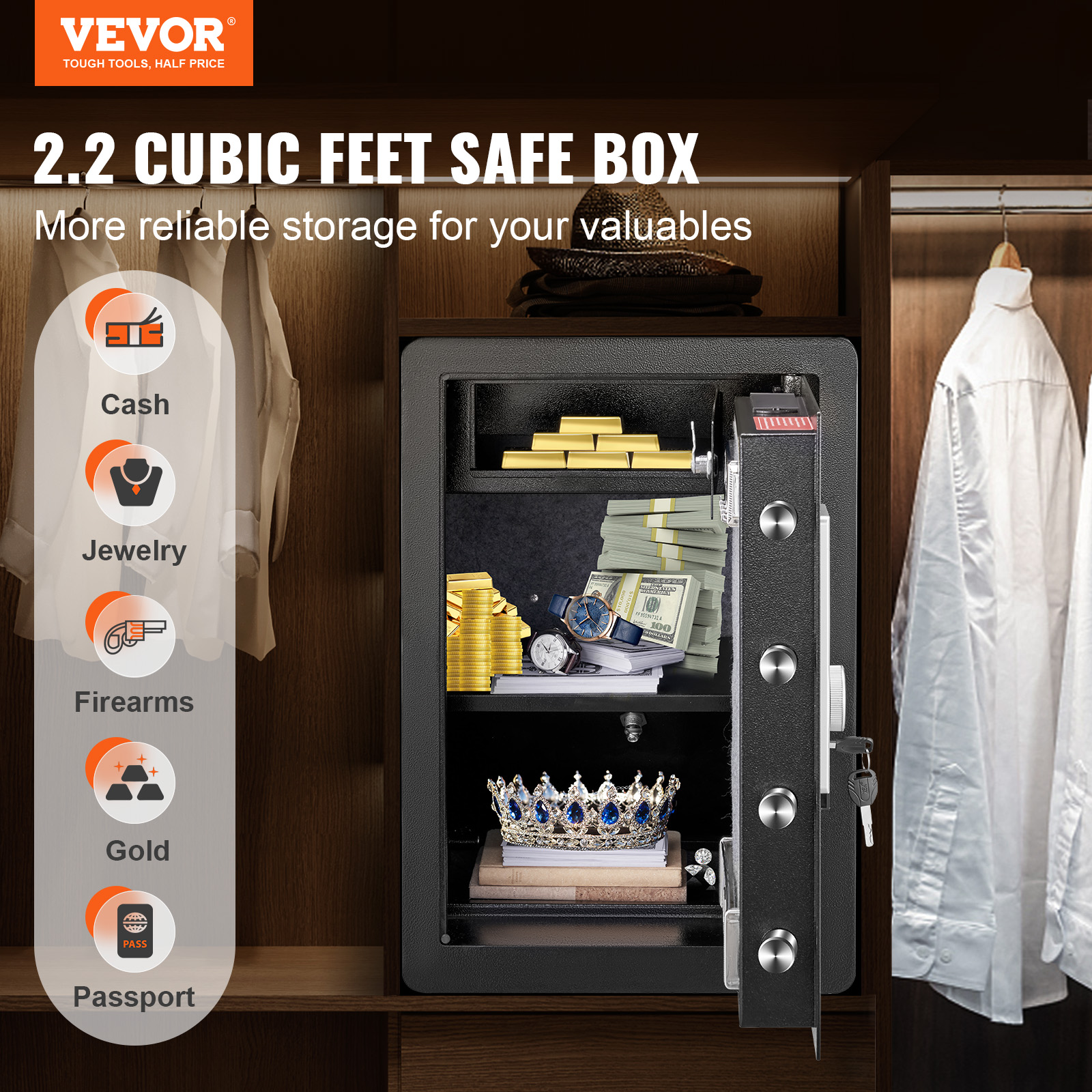 SucceBuy Electric Safe 2.2/1.8 - Fire Safe Document incelemesi ve fiyatı