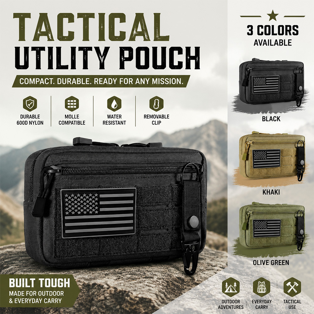 Tactical Molle EDC Pouch Outdo - First Aid Bag Kit incelemesi ve fiyatı
