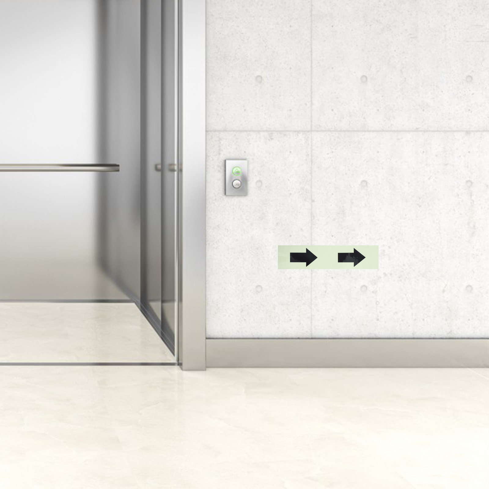 1 Roll Glow in Dark Reflective - Emergency Exit Sign incelemesi ve fiyatı