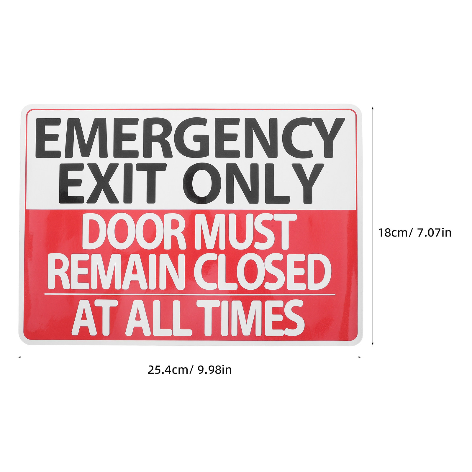 6Pack Emergency Exit Sign Stic - Emergency Exit Sign incelemesi ve fiyatı