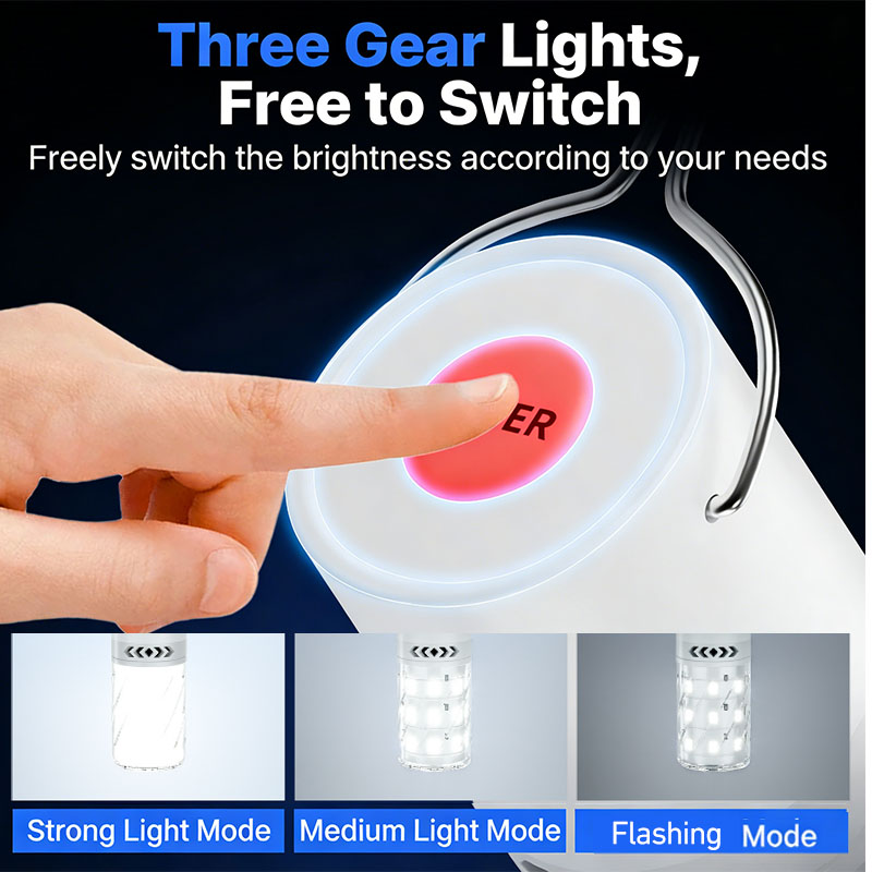 LED Rechargeable Camping Lante - Power Outage Light incelemesi ve fiyatı