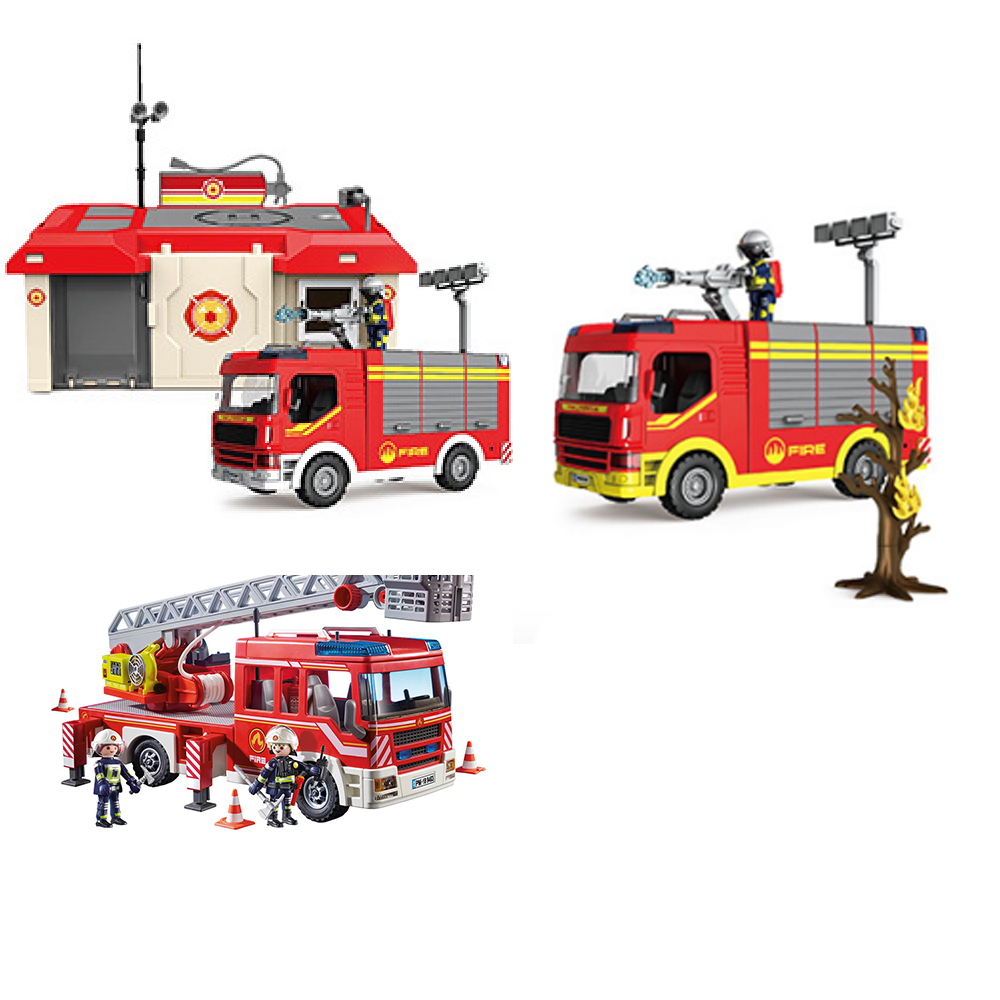 Fire Station With Aerial Ladde - Fire Escape Ladder incelemesi ve fiyatı