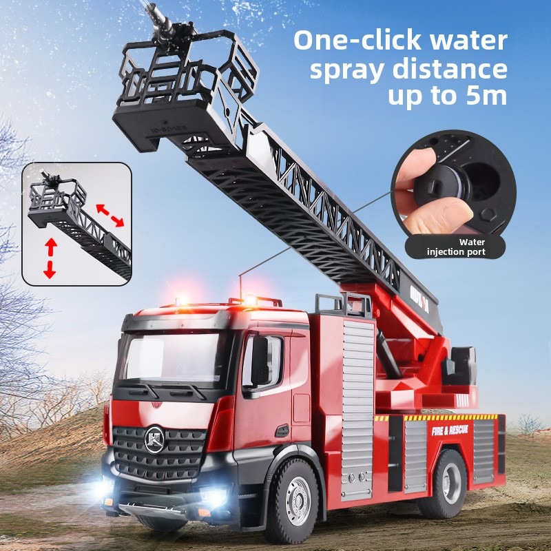 22CH RC Fire Truck with RC Aer - Fire Escape Ladder incelemesi ve fiyatı