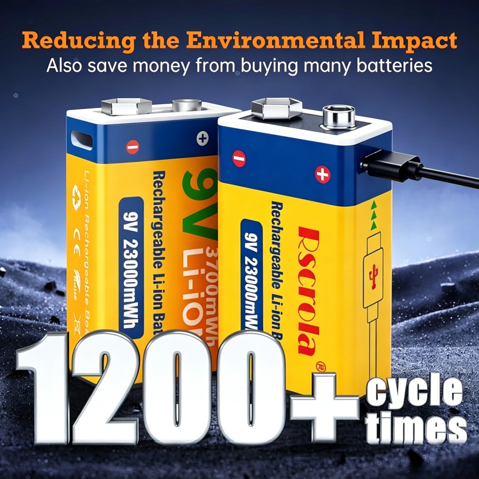 Rechargeable 9V Battery, 23600 - Smoke Detector Interconnected incelemesi ve fiyatı