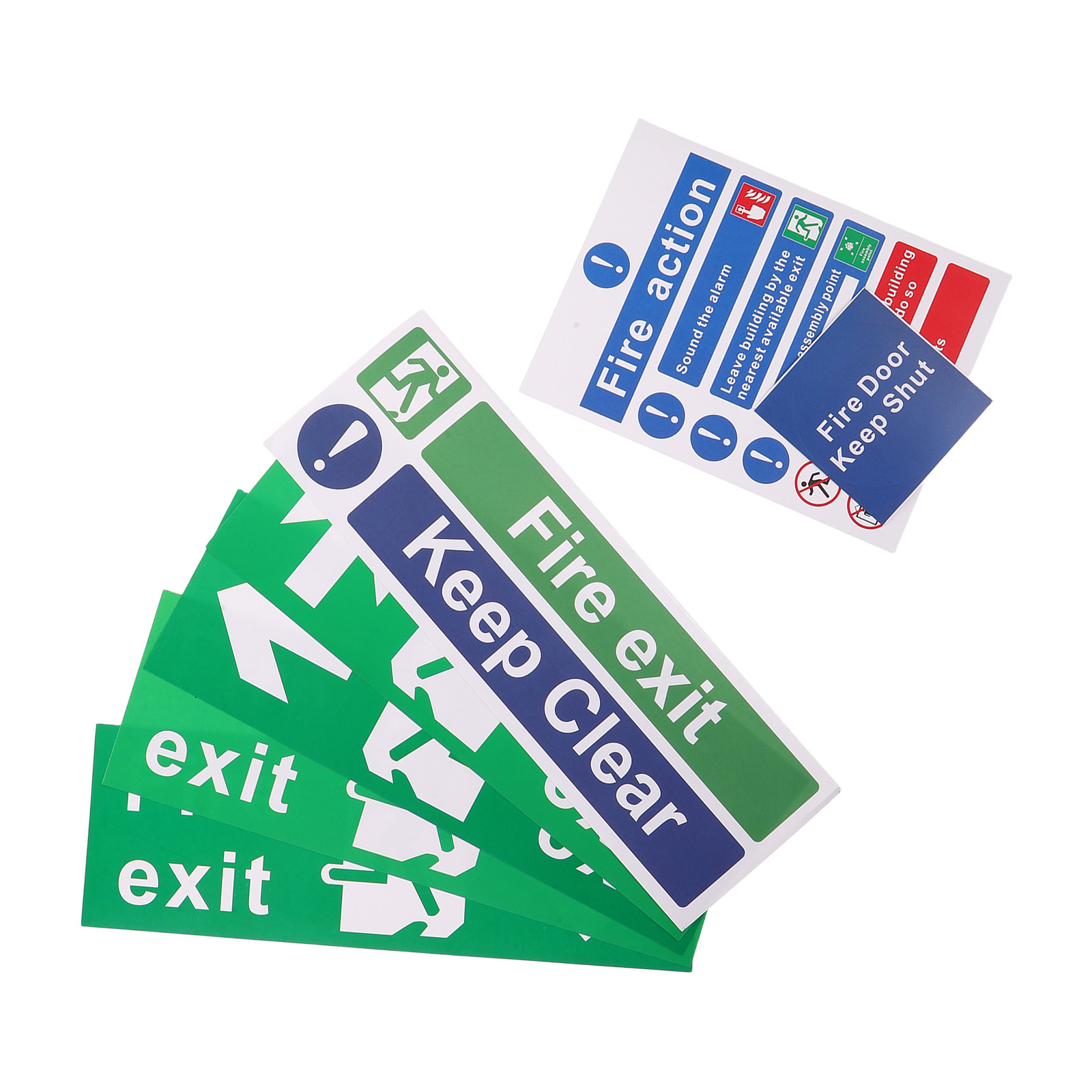 21Pcs Fire Exit Sign Set Emerg - Emergency Exit Sign incelemesi ve fiyatı
