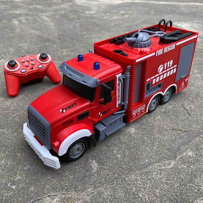 2.4G RC Fire Engine Car with S - Fire Escape Ladder incelemesi ve fiyatı