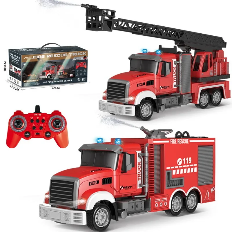 2.4G RC Fire Engine Car with S - Fire Escape Ladder incelemesi ve fiyatı