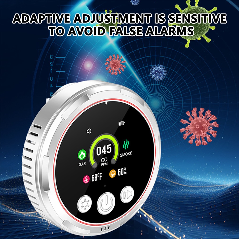 Home Safety Alarm,5 in 1 Carbo - Co Detector Plug incelemesi ve fiyatı