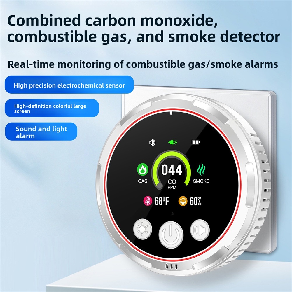 Home Safety Alarm,5 in 1 Carbo - Co Detector Plug incelemesi ve fiyatı