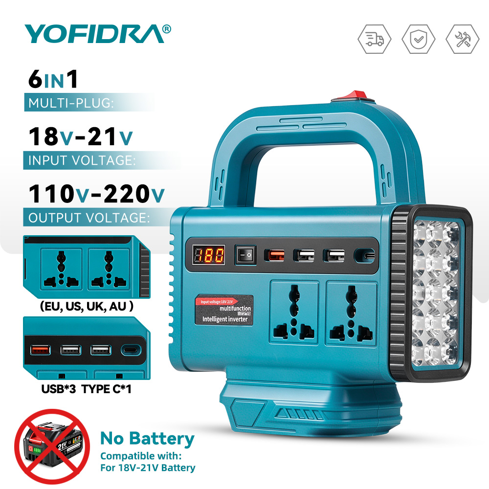 YOFIDRA 220V Portable Power In - Power Outage Light incelemesi ve fiyatı