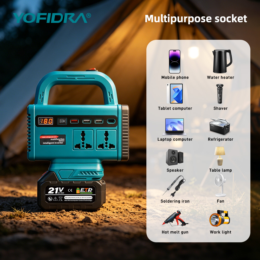 YOFIDRA 220V Portable Power In - Power Outage Light incelemesi ve fiyatı