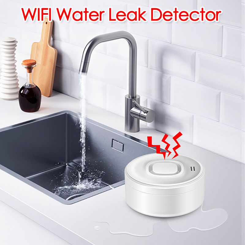 Smart WIFI Water Leak Detector - Water Alarm Sensor incelemesi ve fiyatı