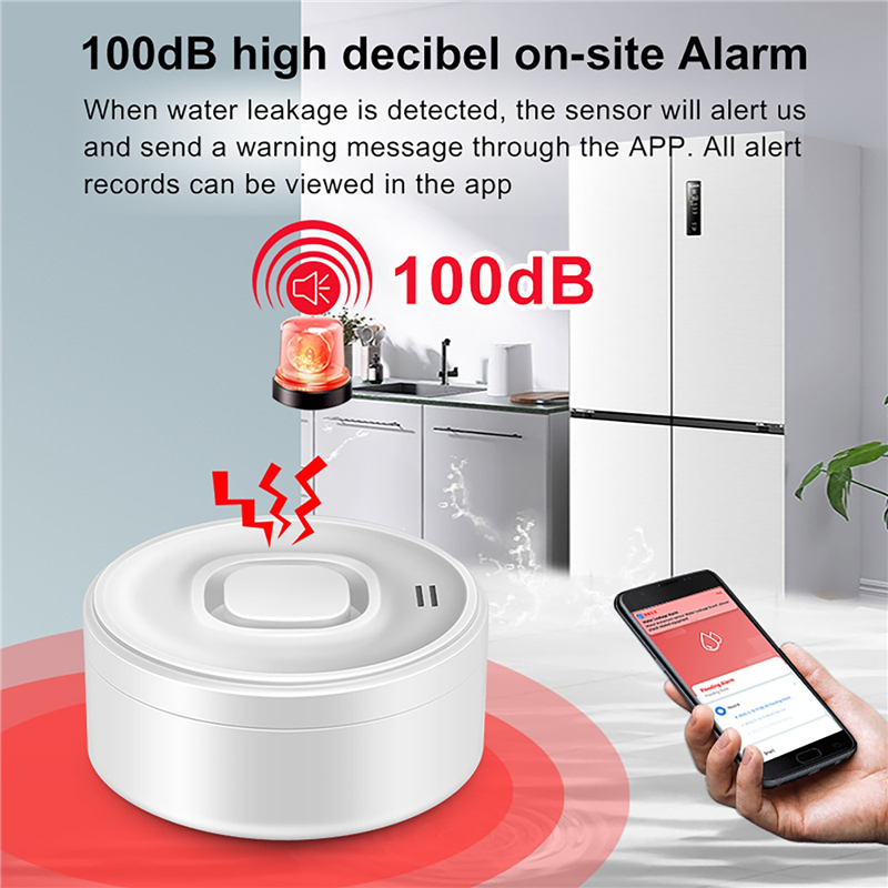 Smart WIFI Water Leak Detector - Water Alarm Sensor incelemesi ve fiyatı