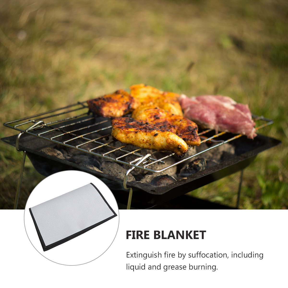 1Pcs Fireproof Blanket Portabl - Fire Blanket Kitchen incelemesi ve fiyatı