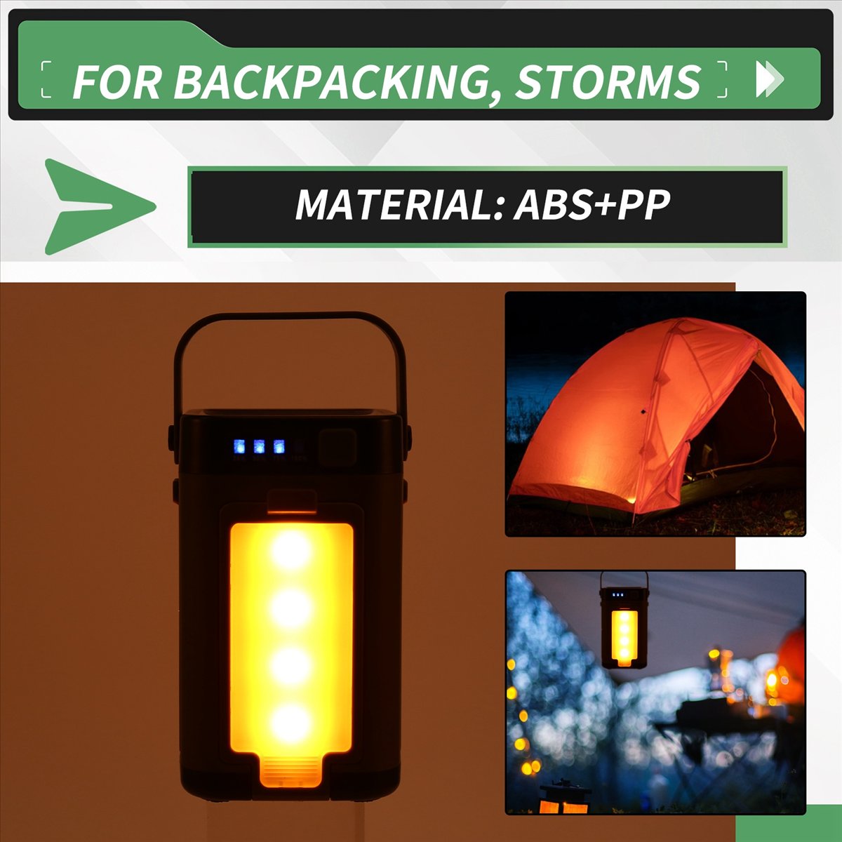 X08A Foldable LED Camping Lant - Power Outage Light incelemesi ve fiyatı