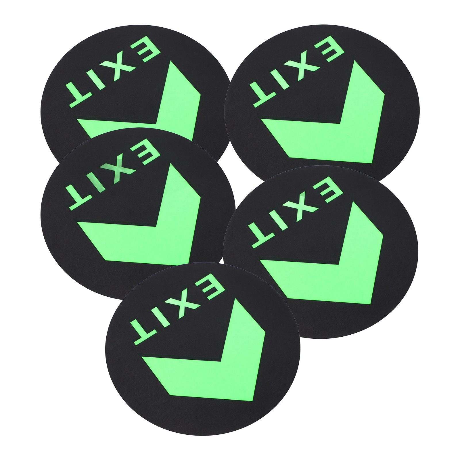 5Pcs Night Glow Exit Sign Stic - Emergency Exit Sign incelemesi ve fiyatı