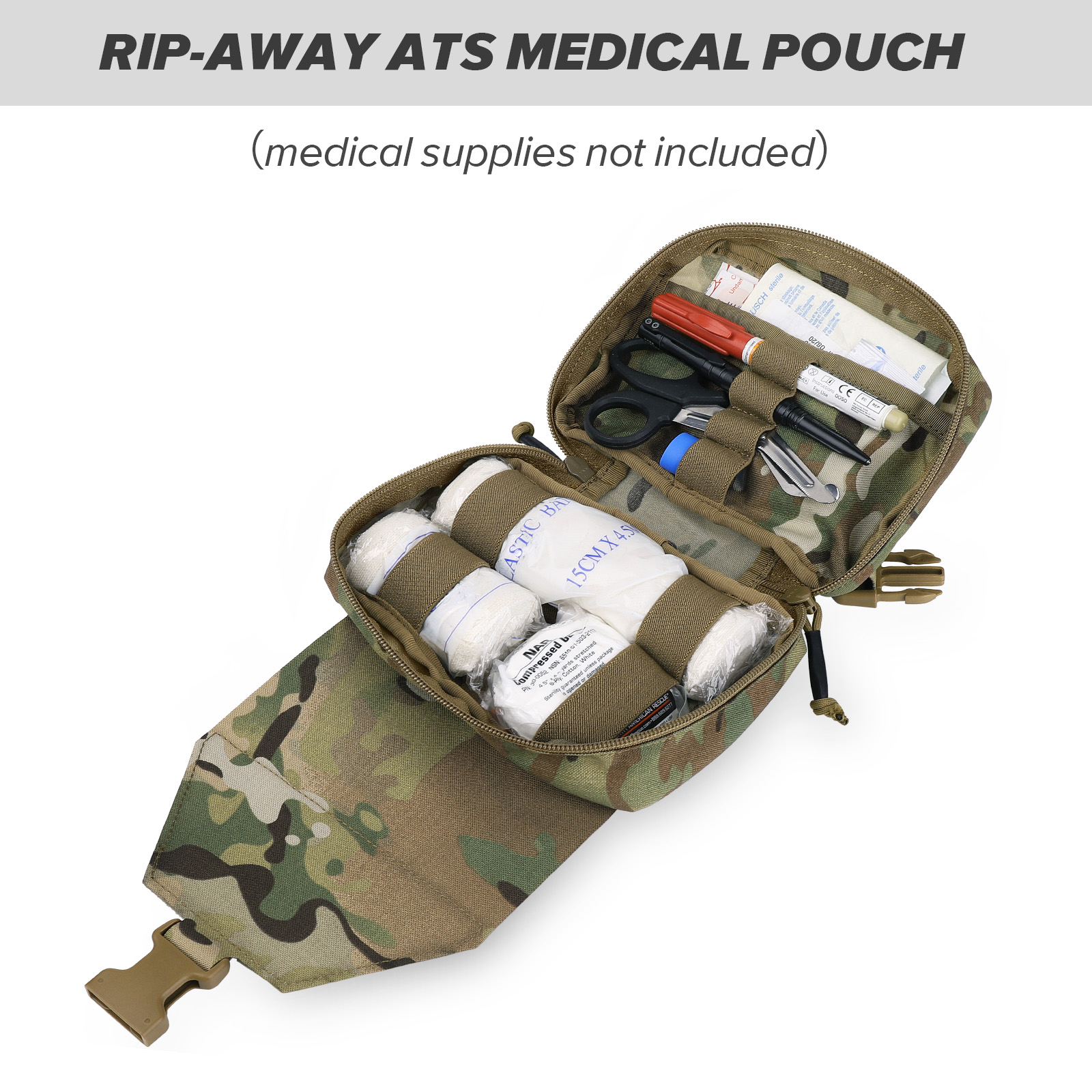KRYDEX Tactical Tear Off Rip A - First Aid Bag Kit incelemesi ve fiyatı