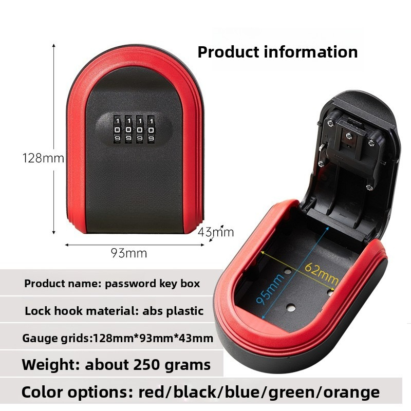 Plastic Key Box with Password  - Lockbox Key Secure incelemesi ve fiyatı