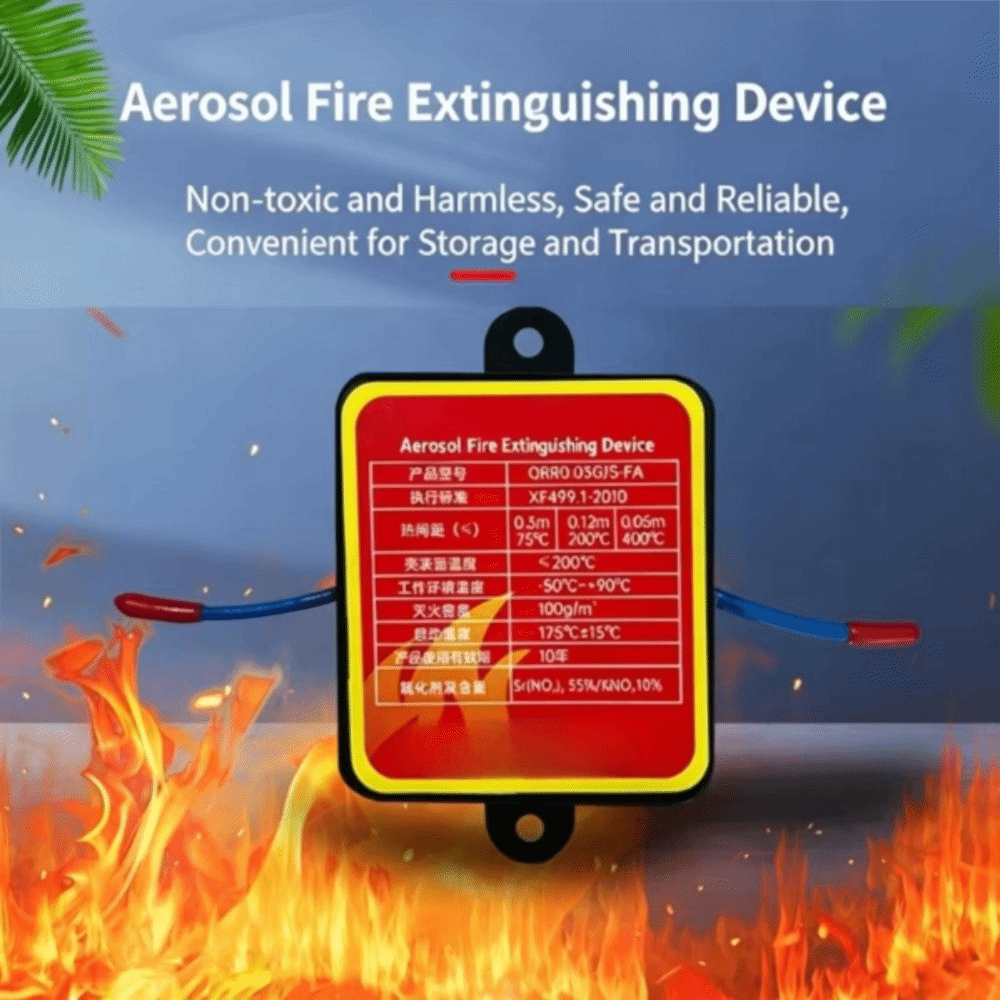 Dual-Line Design Flame Retarda - Fire Extinguisher Small incelemesi ve fiyatı